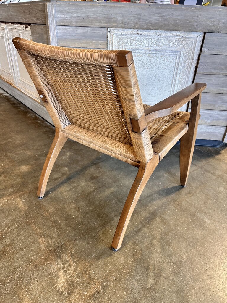 Rattan & Wood Blakeley Accent Chair - Image 2