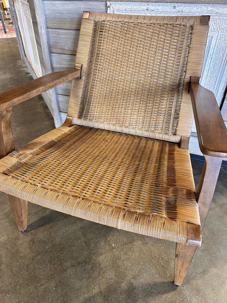Rattan & Wood Blakeley Accent Chair - Image 3