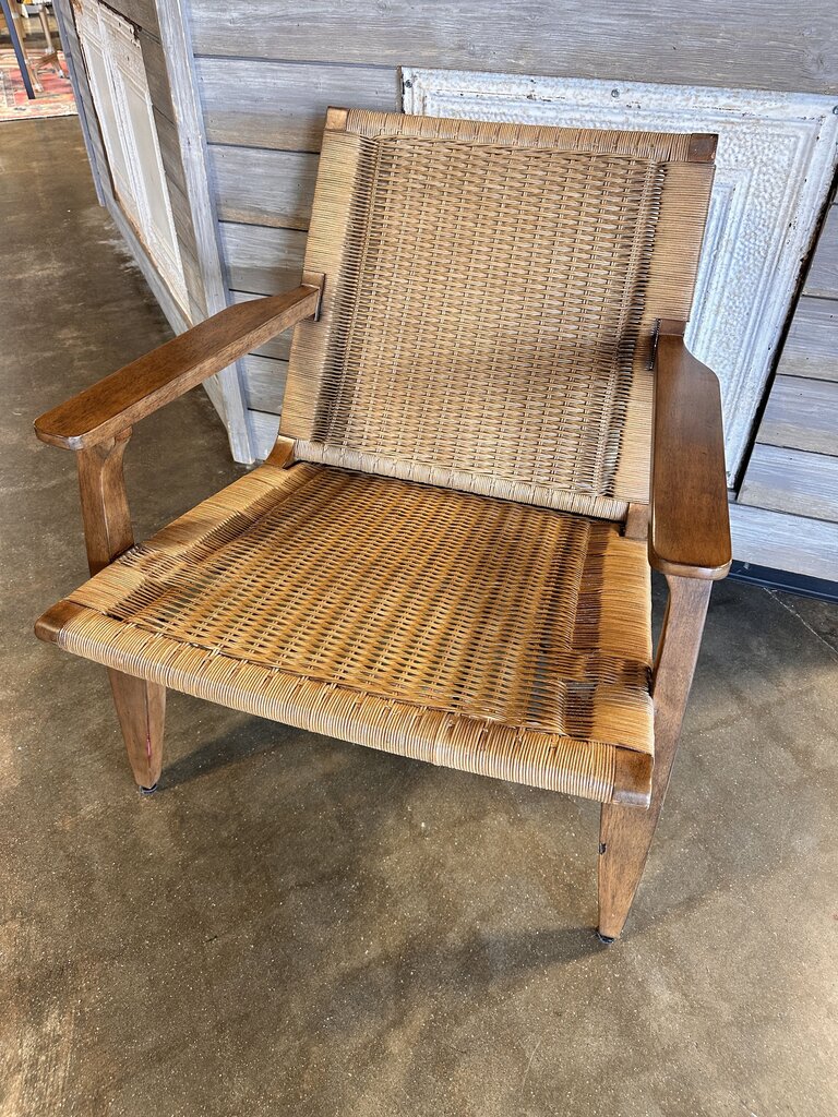 Rattan & Wood Blakeley Accent Chair - Image 5