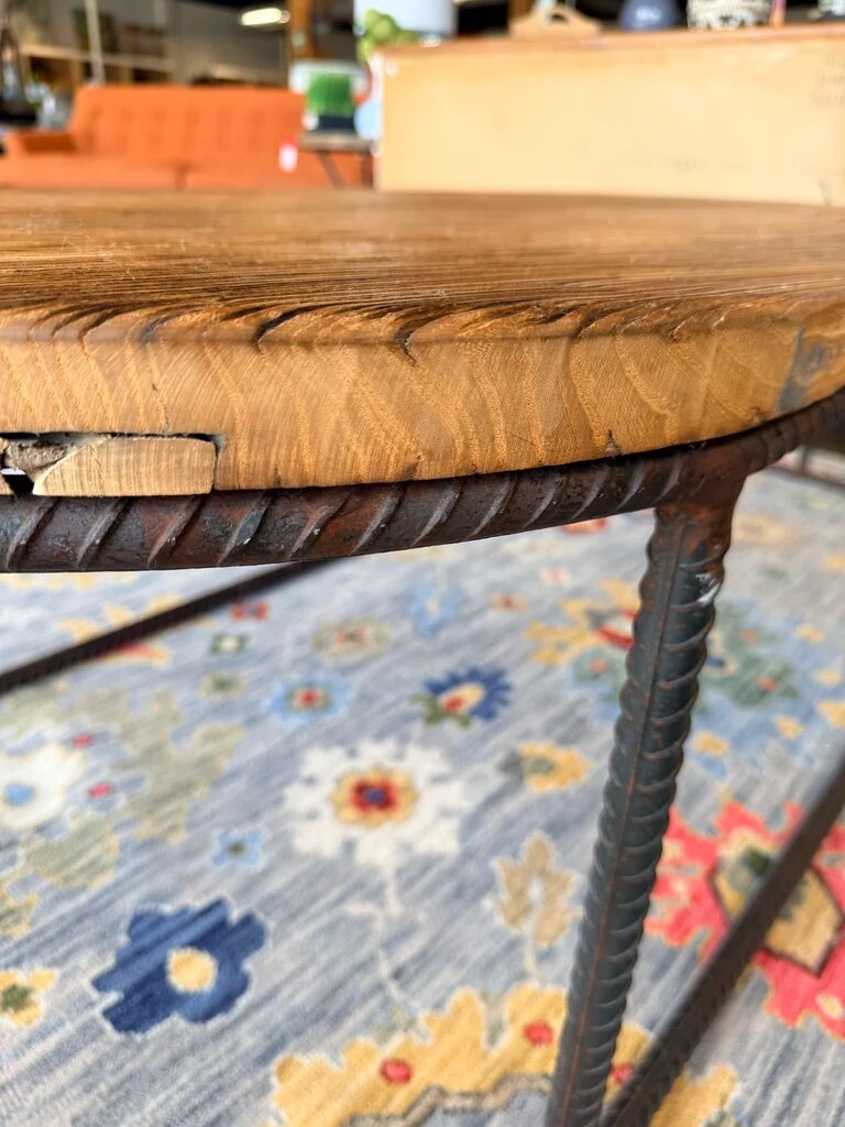 Recycled Wood/Metal Coffee Table 69.5 X 30 X 19.5 - Image 5