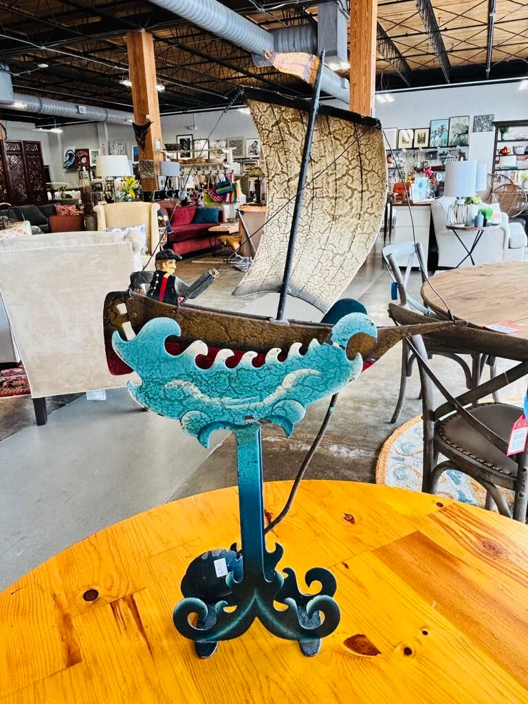 "Riding The Waves" Metal Balance Toy 2 PC