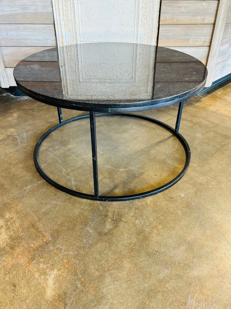 Round Nesting Marble Coffee Tables - Image 5