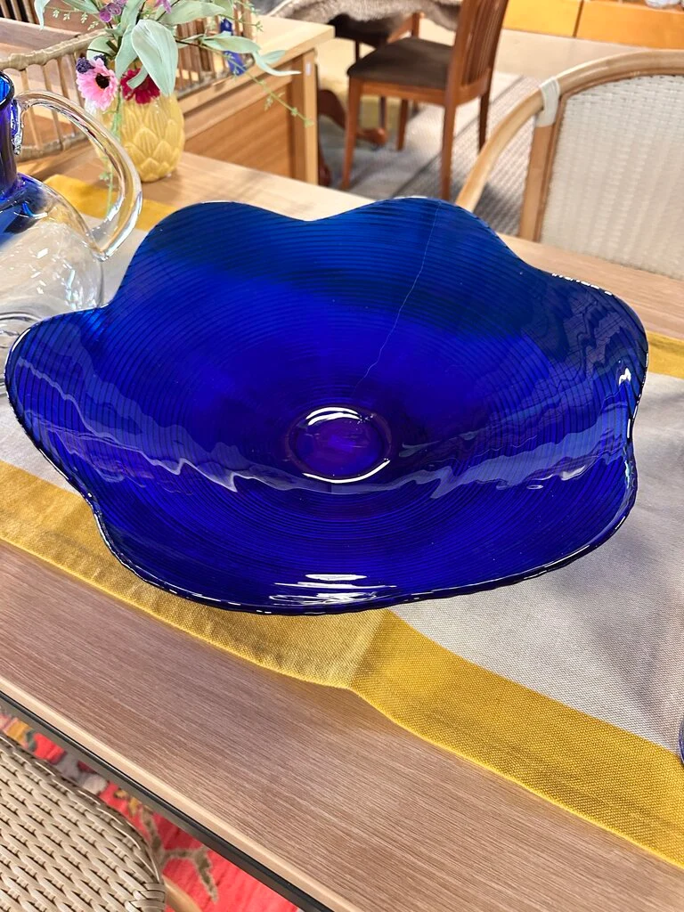 Set 2 Handblown Pitcher & Bowl - Image 5