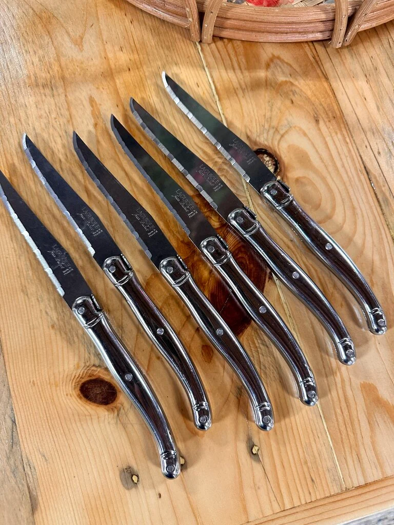Set 6 Jean Dubost Laguiole Steak Knives