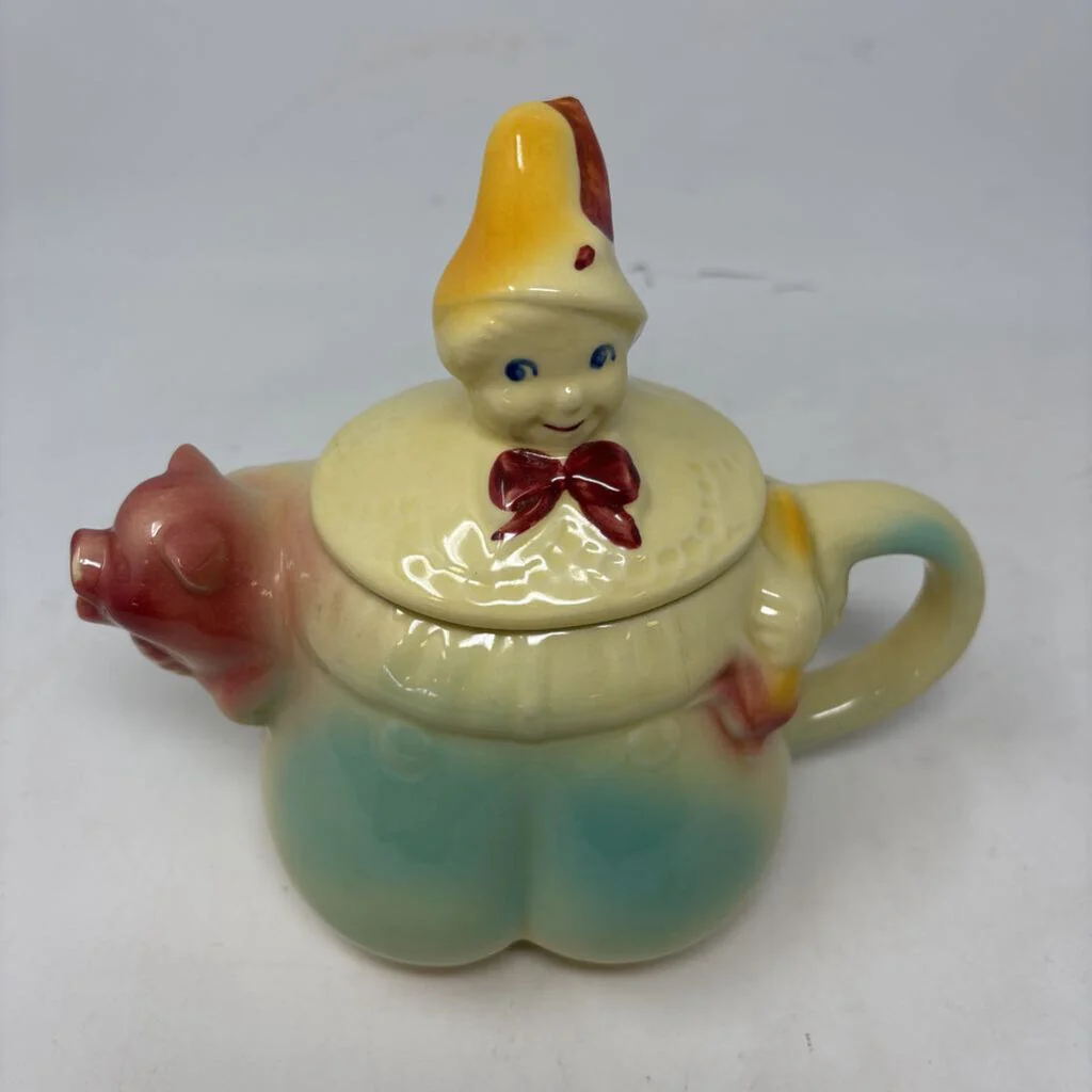 Shawnee Pottery Tom the Piper's Son Teapot - Image 3