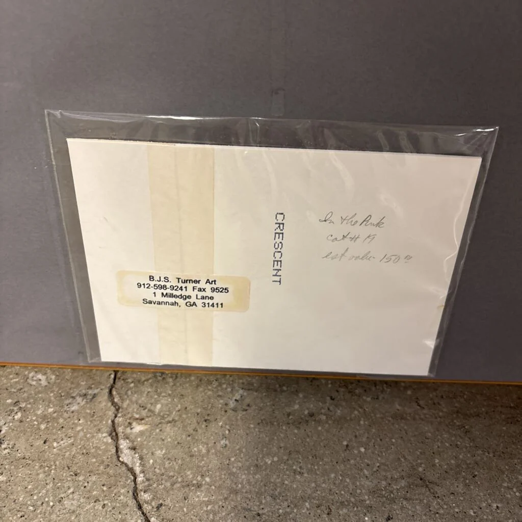 Signed Floral by B Turner 18 X 21 - Image 5