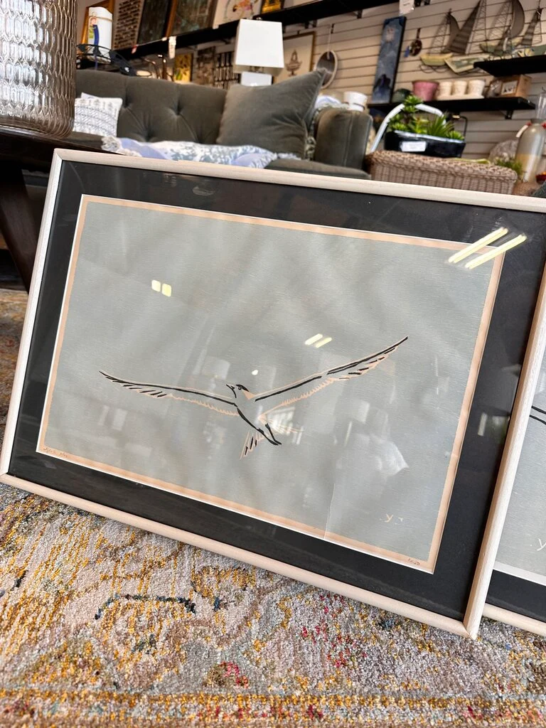 Signed/Numbered itzhak Ofer Bird Print - Image 2