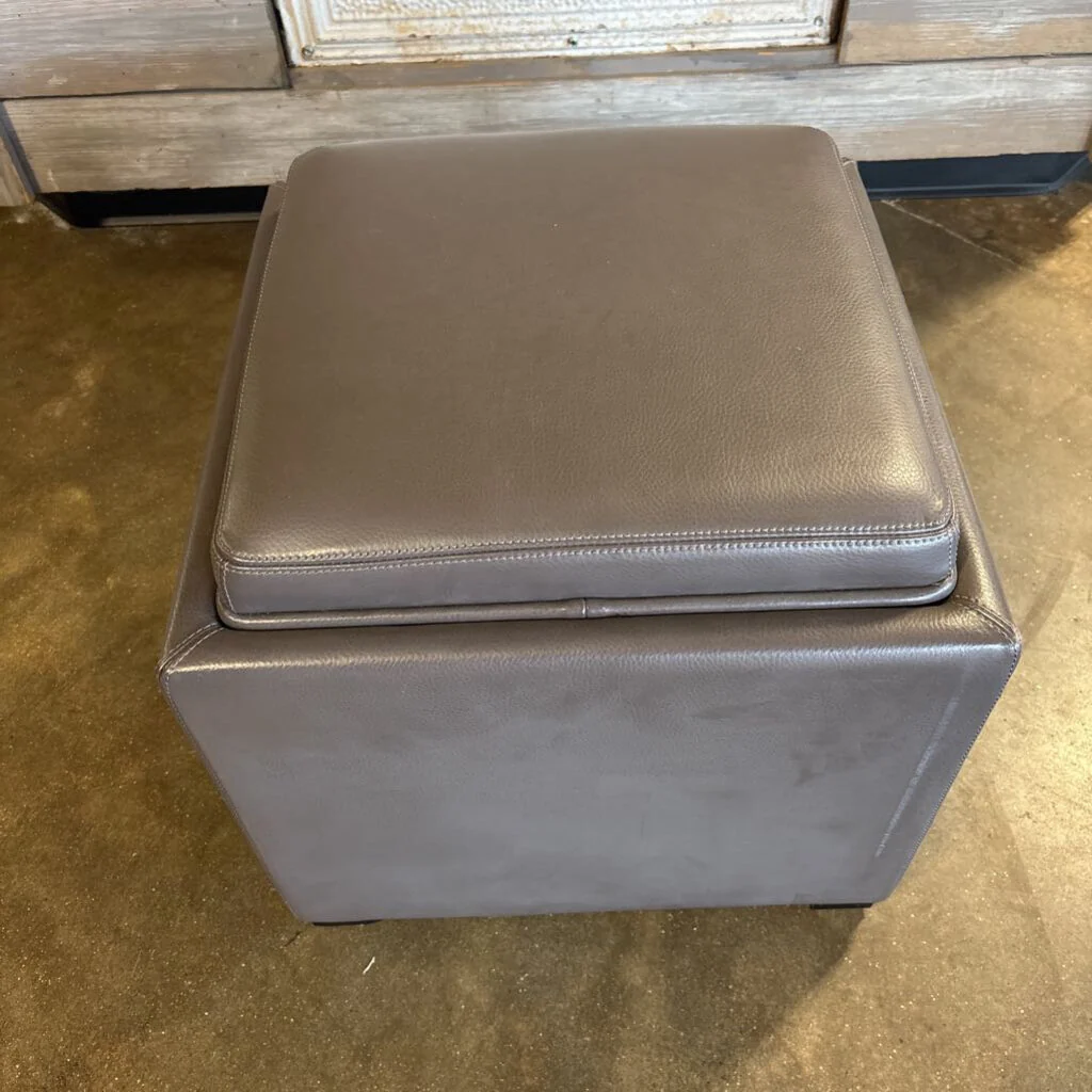 Square Cube Storage Ottoman - Image 2