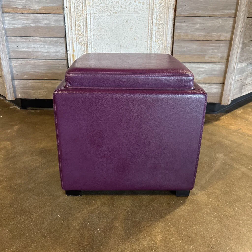 Square Cube Storage Ottoman