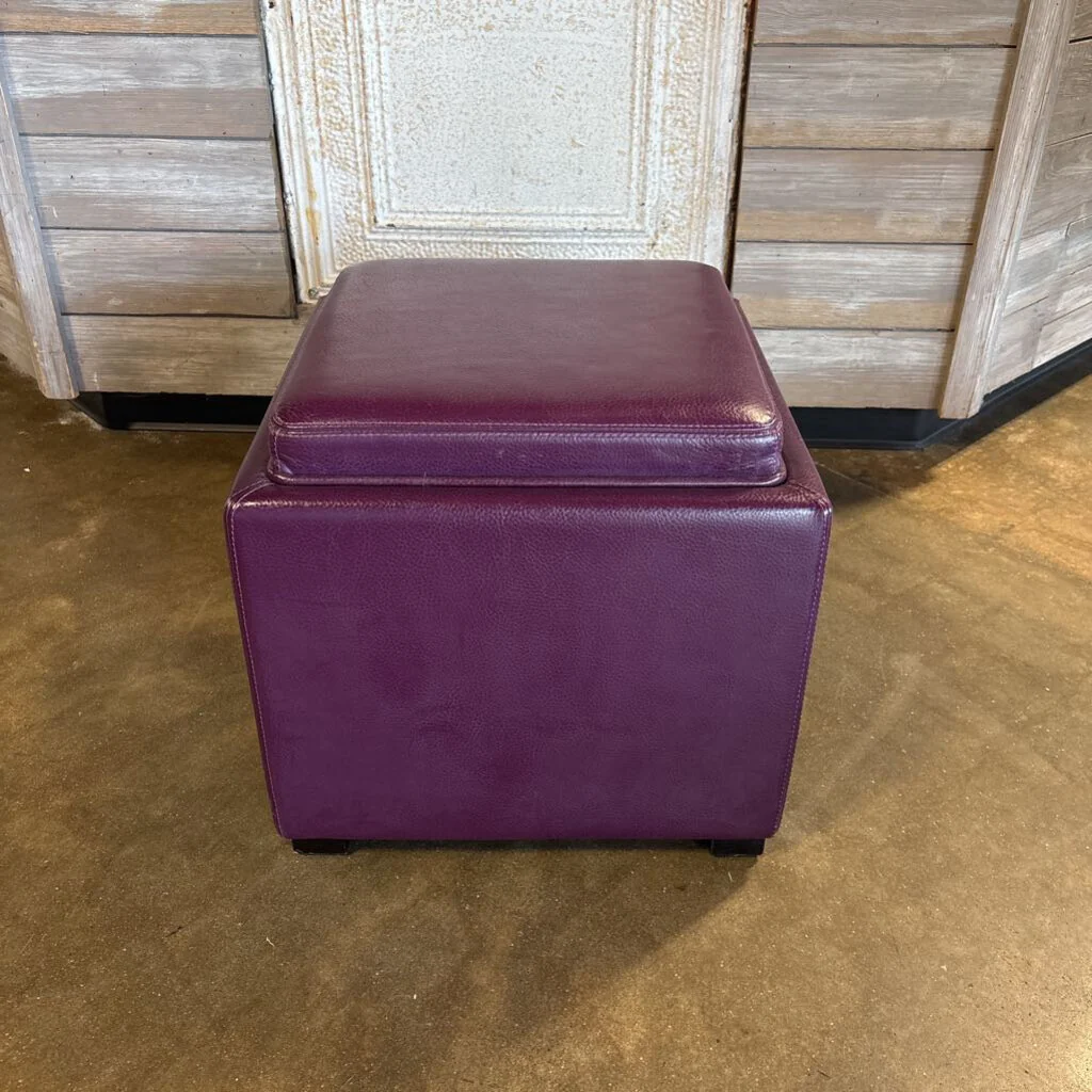 Square Cube Storage Ottoman - Image 2