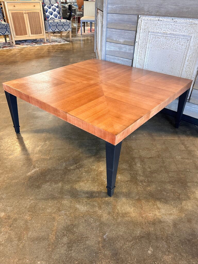 Tapered Leg Solid Coffee Table - Image 2