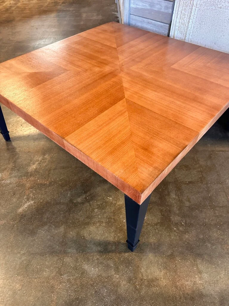 Tapered Leg Solid Coffee Table - Image 4