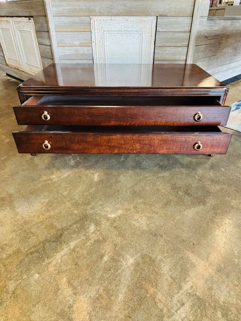 Two Drawer Coffee Table 52 X 32 X 19 - Image 3