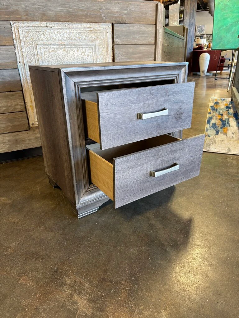 Two Drawer Nightstand 23.5 X 16 X 24 - Image 3