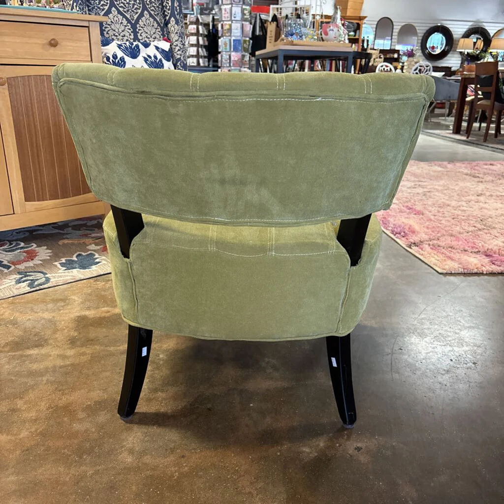 Velvet Accent Chair - Image 4