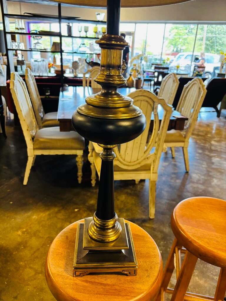 Vintage 1960's Hollywood Regency Lamp - Image 4