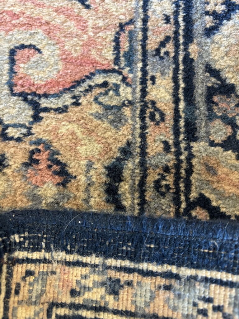 Vintage Machine Made Wool Area Rug 52 X 73 - Image 4