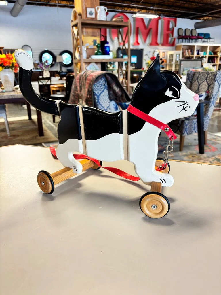 Vintage Tidlo Cat Pull Toy