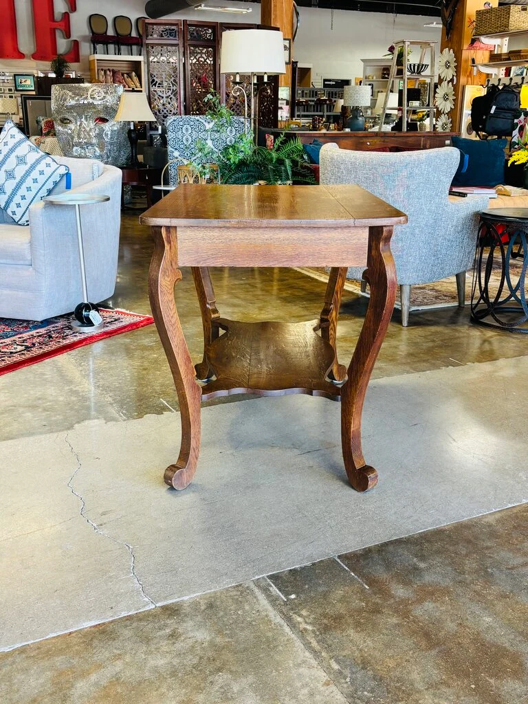 Vintage Writing Desk 42 X 26.25 X 30 - Image 5