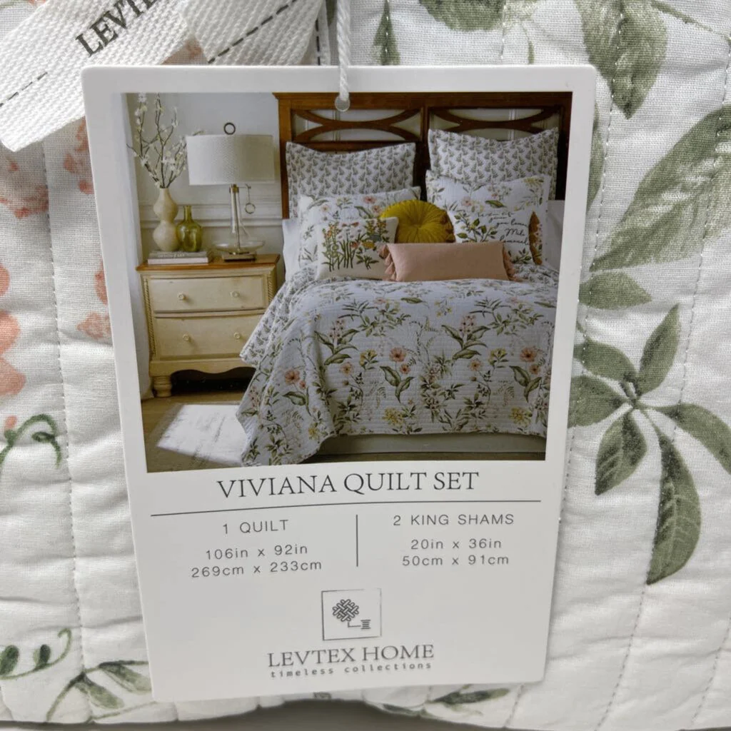 Viviana Quilt Set King/CalKing - Image 2