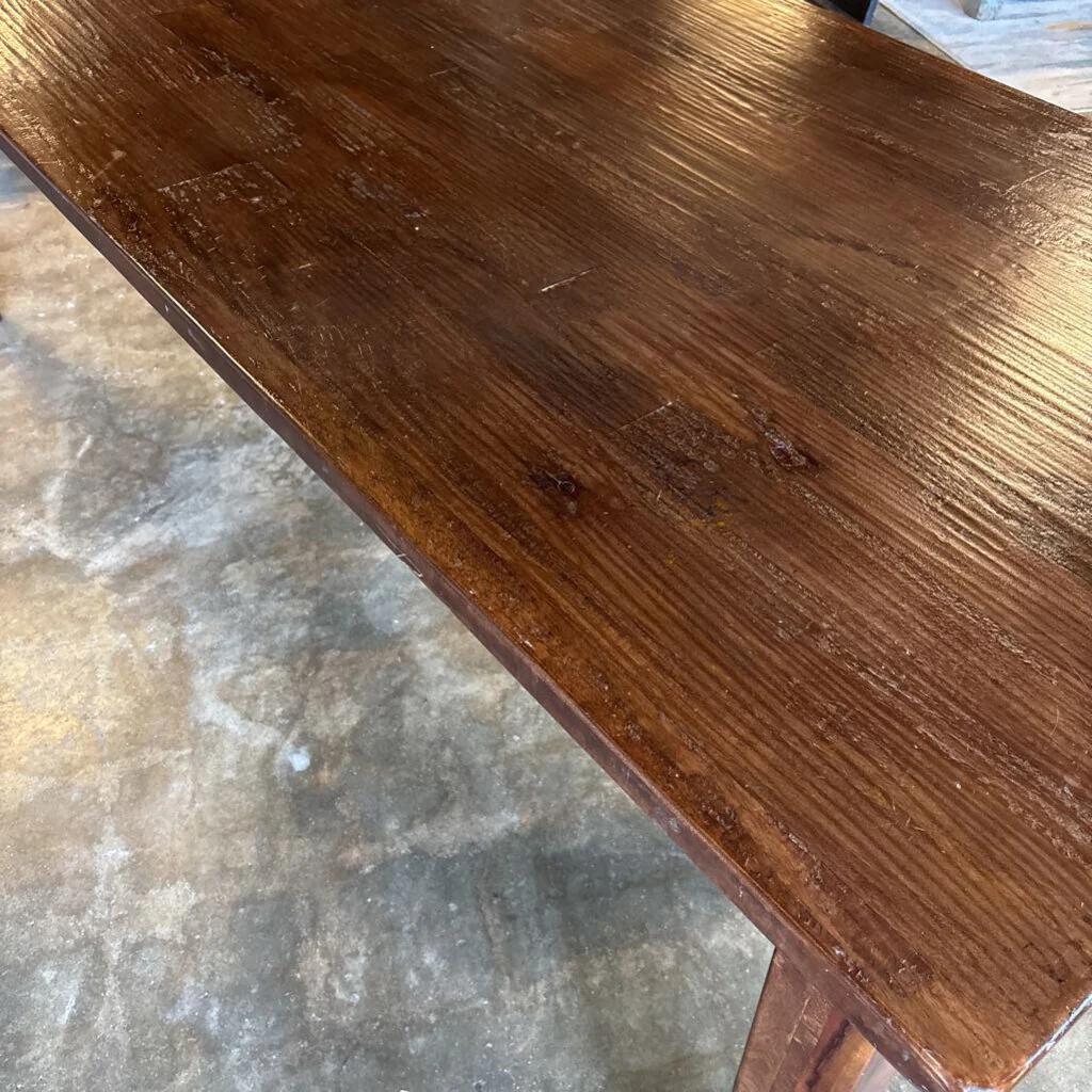 Wood Dining Table 87 X 39.75 X 30 - Image 7