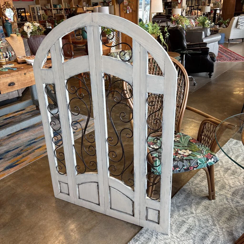 Wood/Metal Arch Wall Deco 40 X 57.25 - Image 2