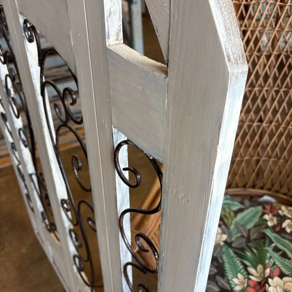 Wood/Metal Arch Wall Deco 40 X 57.25 - Image 4