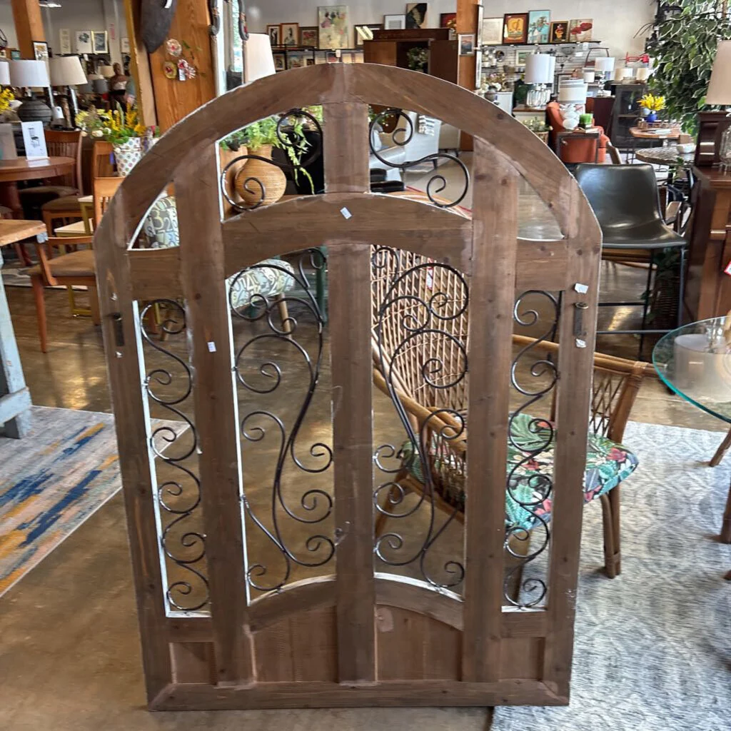 Wood/Metal Arch Wall Deco 40 X 57.25 - Image 5