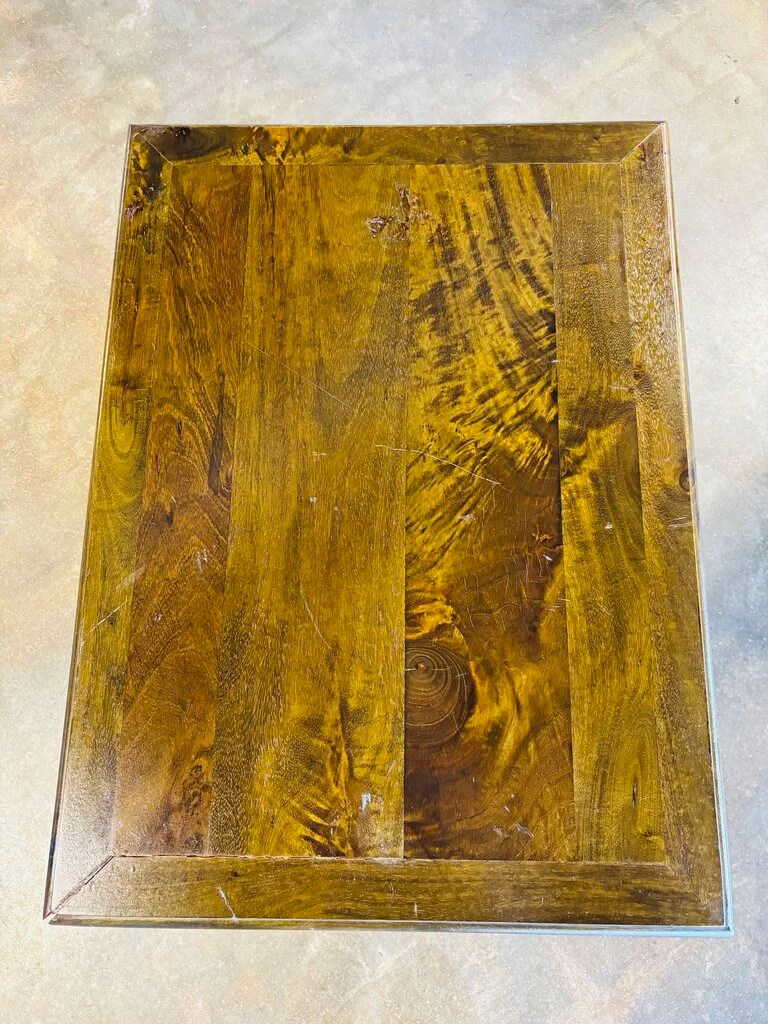 Wood/Metal Toulouse Side Table 27 X 20 X 24 - Image 6