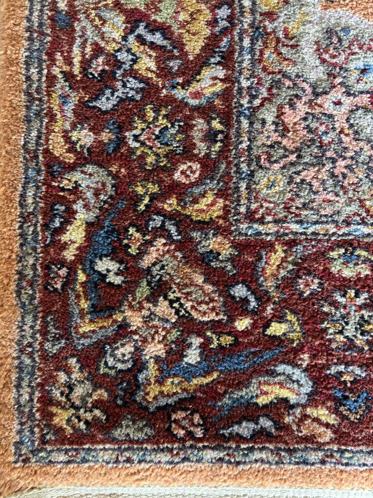 Wool Persian Hunting Pattern Rug 4.3 X 8 - Image 2