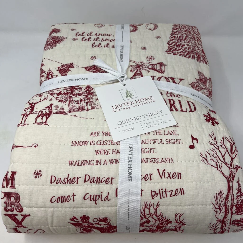 Yuletide Quilted Throw - Image 2