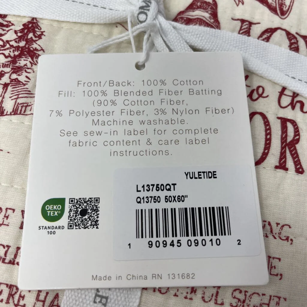 Yuletide Quilted Throw - Image 4